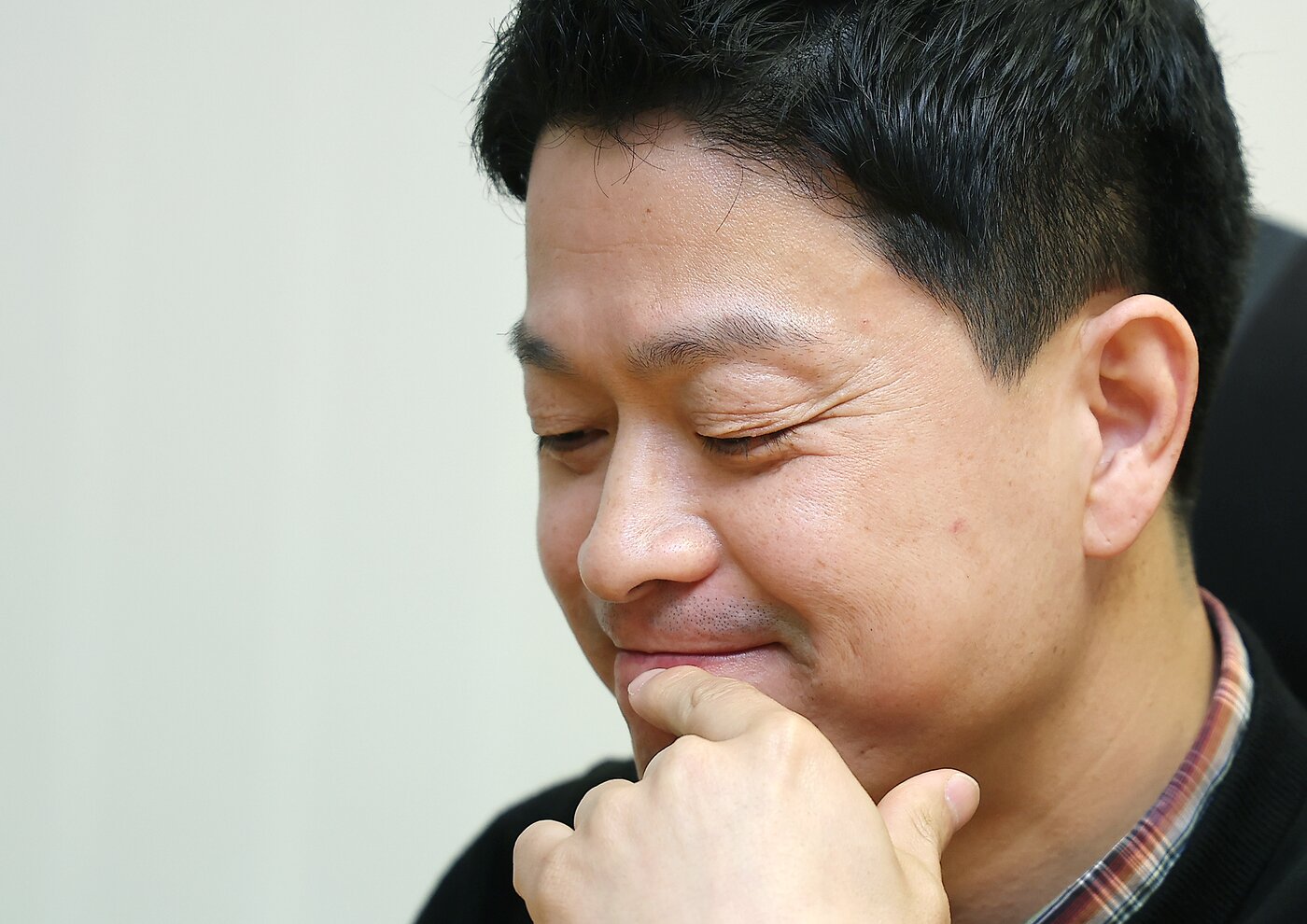 본문 이미지 - 뉴스1 대선 기획 &#39;3040, 차기 정부에 바란다&#39; 인터뷰를 하고 있는 김형호 동국대 교수. 2025.4.24/뉴스1 ⓒ News1 김진환 기자