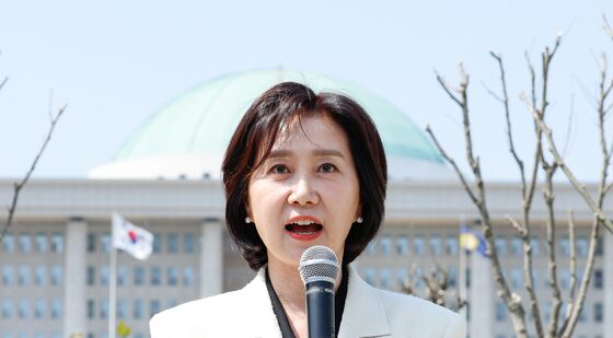 대선 출마 선언하는 허은아 전 대표