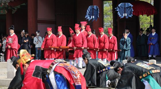 조선통신사 삼사 임명식 재현