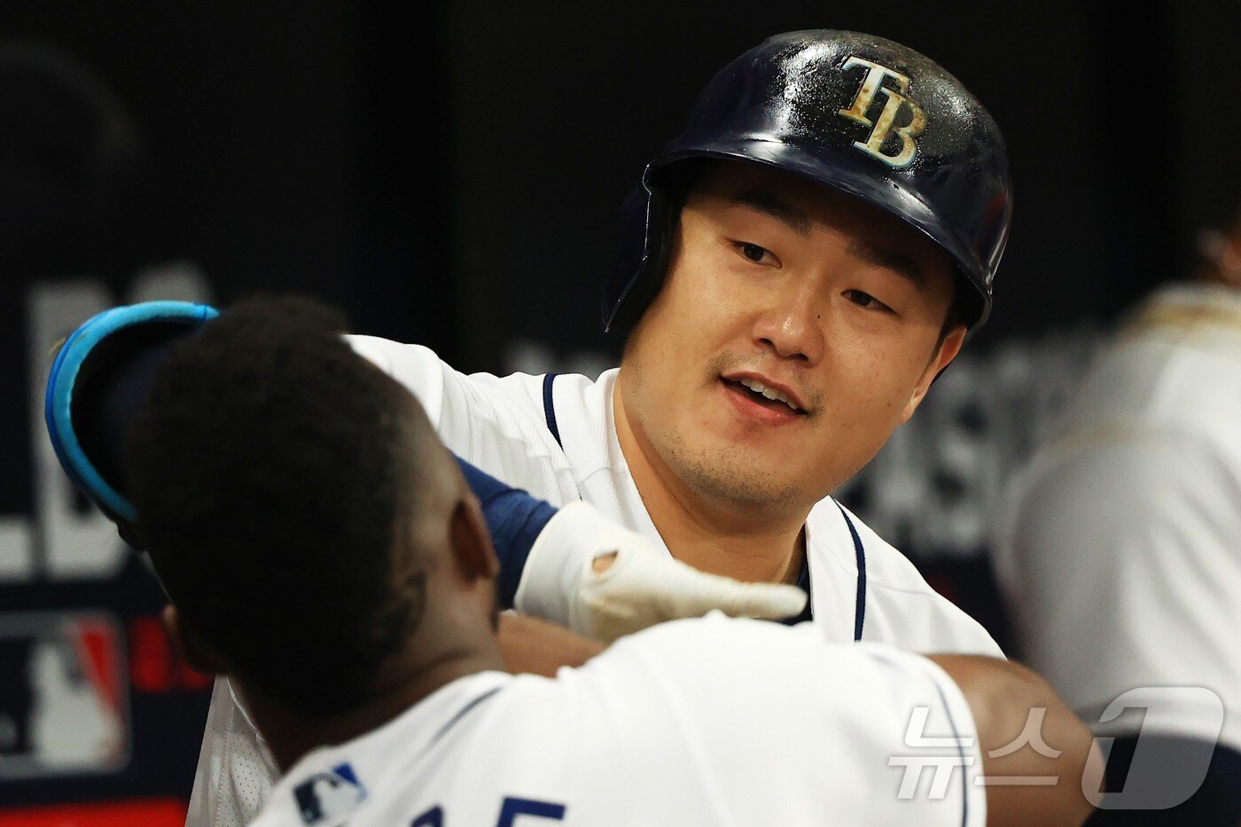 본문 이미지 - 탬파베이 시절 최지만. ⓒ AFP=뉴스1