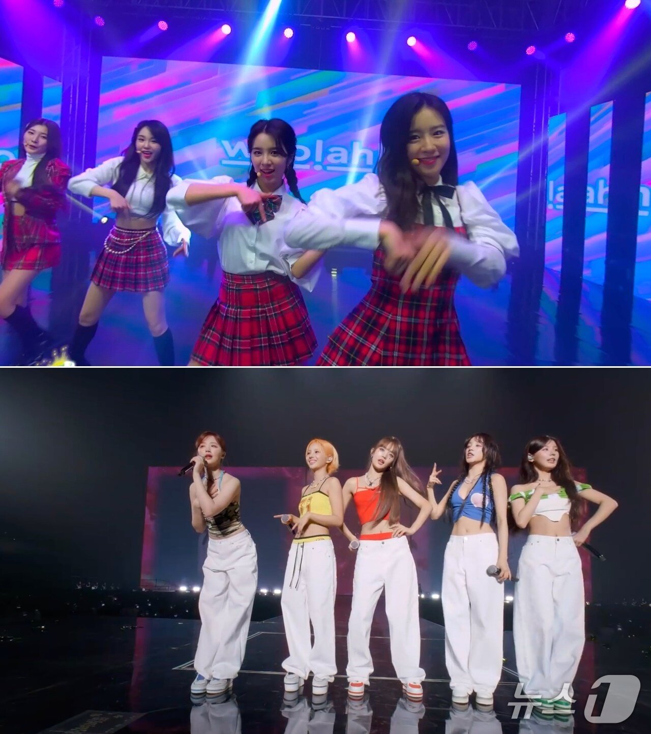 본문 이미지 - 메타퀘스트3 K-팝 콘서트 1열(근접) 관람 모습 ⓒ News1 김민석 기자