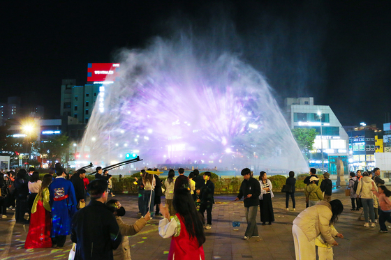 광주 5·18민주광장 '빛의 음악분수' 4일부터 운영