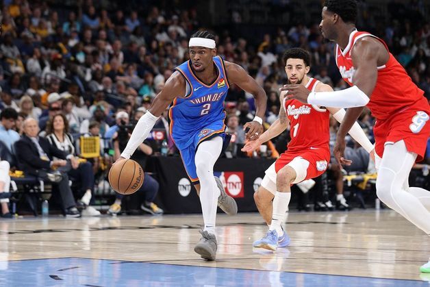 NBA 오클라호마시티, 멤피스에 4연승…PO 2라운드 선착