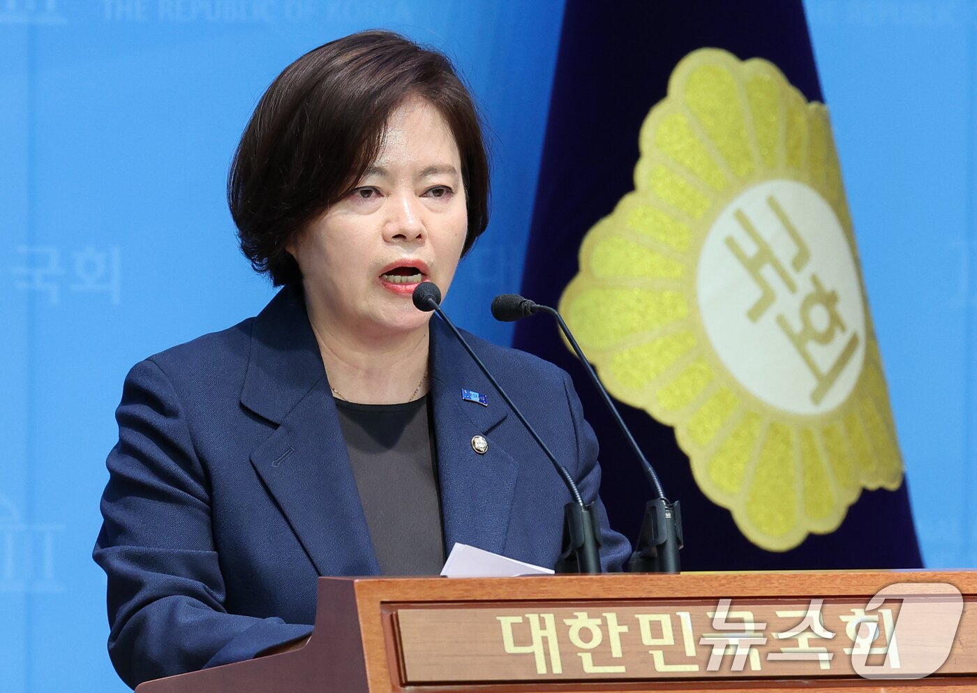 본문 이미지 - 정춘생 조국혁신당 의원. &#40;자료사진&#41; 2025.4.28/뉴스1 ⓒ News1 안은나 기자