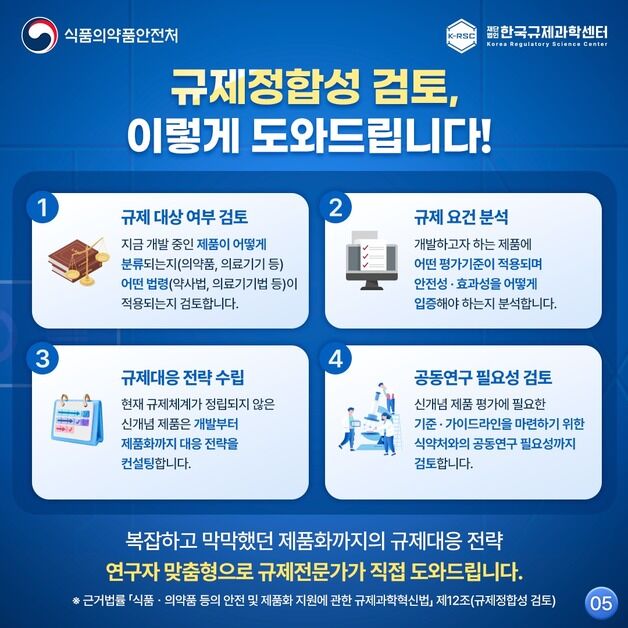 식약처, 공중보건 위기대비 혁신의료제품 개발 전략 제공한다