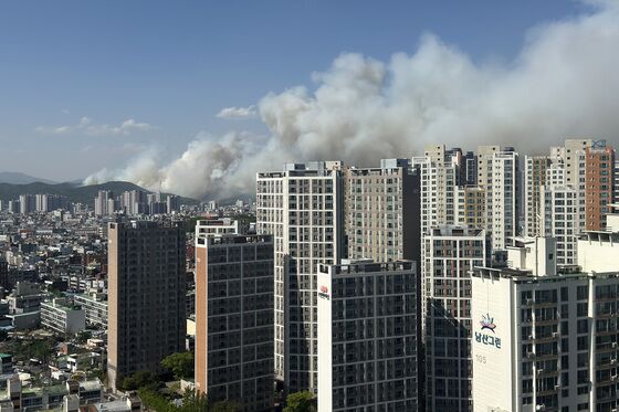 고기동 중대본부장, 대구 북구 함지산 산불대응 현장 점검…"총력 대응"