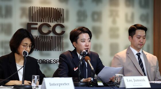 이준석 후보, 외신기자 간담회 발언