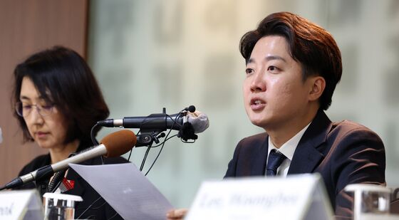 외신기자 간담회 발언하는 이준석