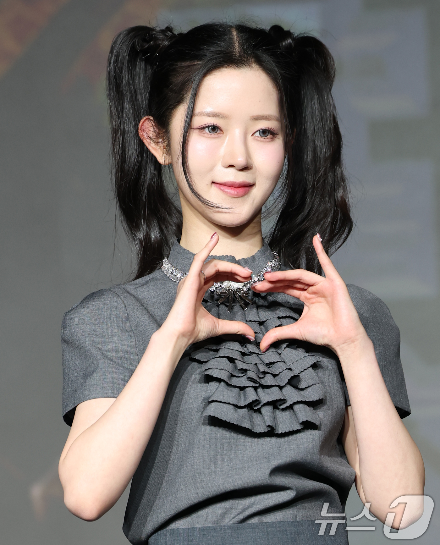 (서울=뉴스1) 권현진 기자 = 김하린이 29일 서울 마포구 호텔 나루 서울 엠갤러리에서 열린 넷플릭스 ‘데블스 플랜: 데스룸’ 제작발표회에 참석해 포즈를 취하고 있다.‘데블스 플 …