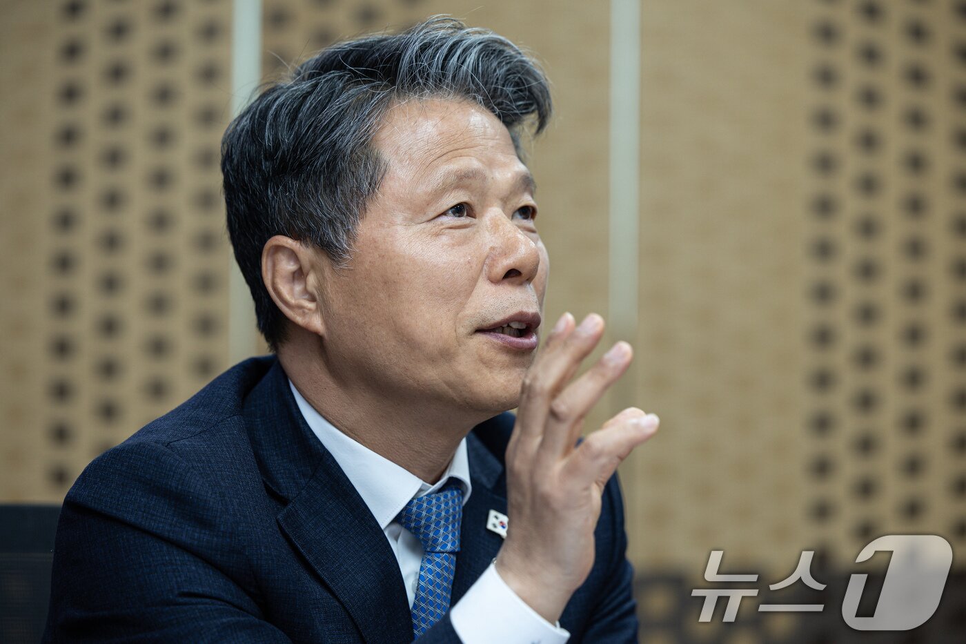 본문 이미지 - 서영석 더불어민주당 의원이 29일 오후 서울 여의도 국회 의원회관에서 뉴스1과 인터뷰를 하고 있다. ⓒ News1 이재명 기자