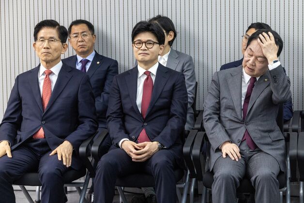 한동훈 "한덕수와 원샷 경선 상식적이지 않아…단일화는 패배주의"