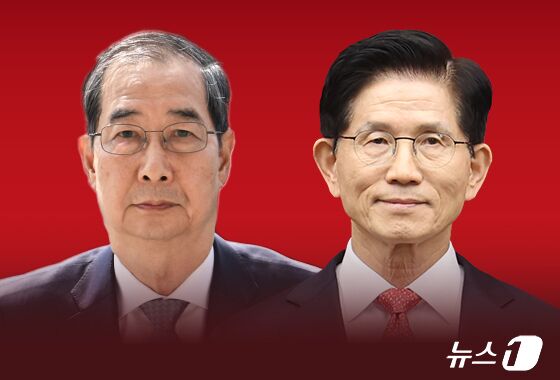 '노무현-정몽준 단일화' 본 김문수…'한덕수와 경선으로 끝까지 간다'