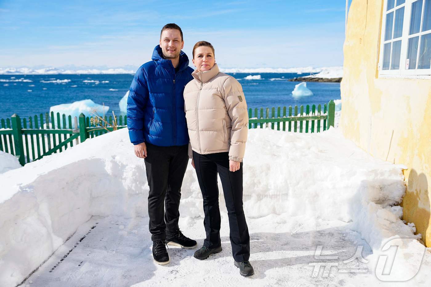 (누크 AFP=뉴스1) 우동명 기자 = 메테 프레데릭센 덴마크 총리가 2일(현지시간) 도널드 트럼프 미국 대통령의 그린란드 장악을 시도하는 가운데 그린란드와 신뢰와 협력 구축을 위 …