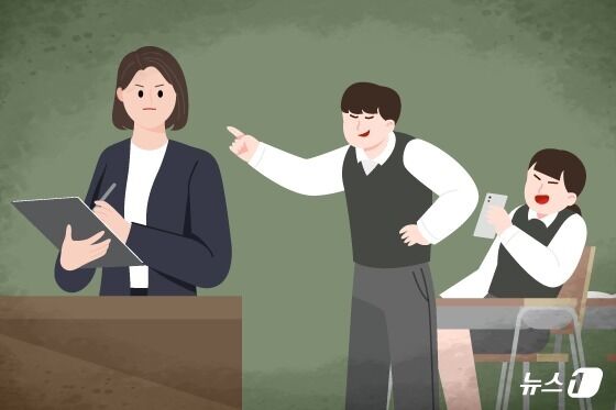 교사 10명 중 6명 "수업 중 휴대전화 사용 학생 지도하다 갈등"