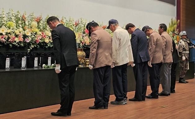 국립괴산호국원, 무연고 국가유공자 72위 합동 안장