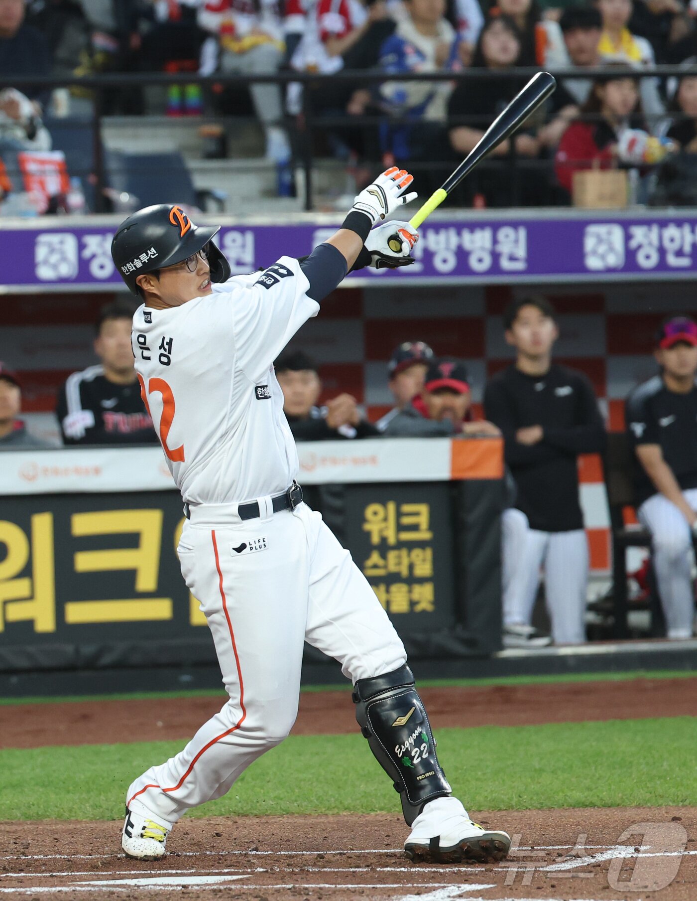 본문 이미지 - 한화 이글스 채은성. 2025.4.30/뉴스1 ⓒ News1 김기남 기자