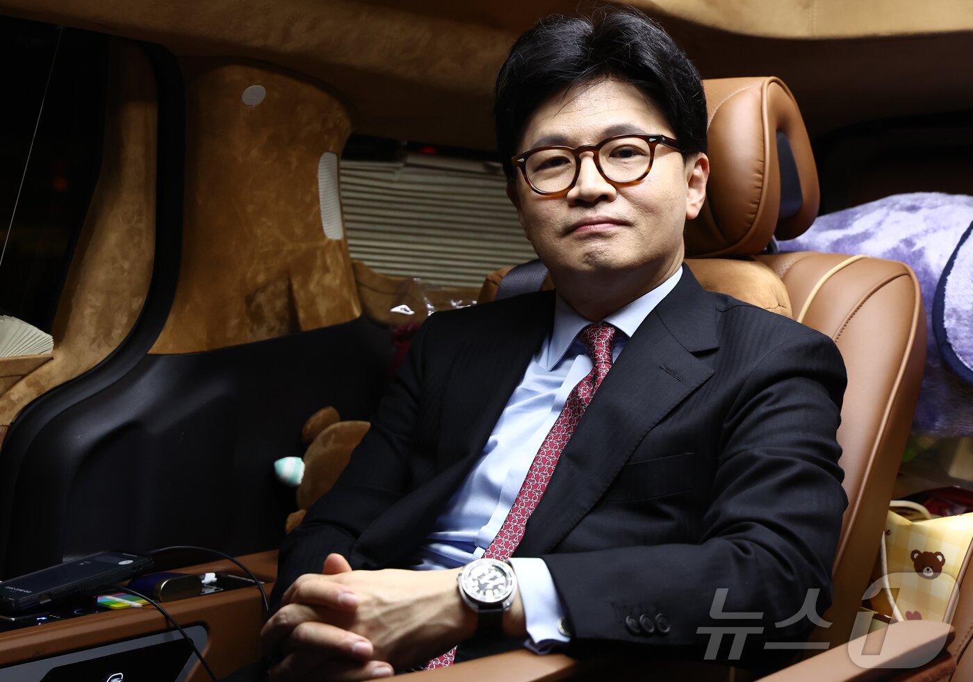 본문 이미지 - 한동훈 국민의힘 대선 경선 후보가 30일 뉴스1과 인터뷰를 하고 있다. 2025.4.30/뉴스1 ⓒ News1 김민지 기자