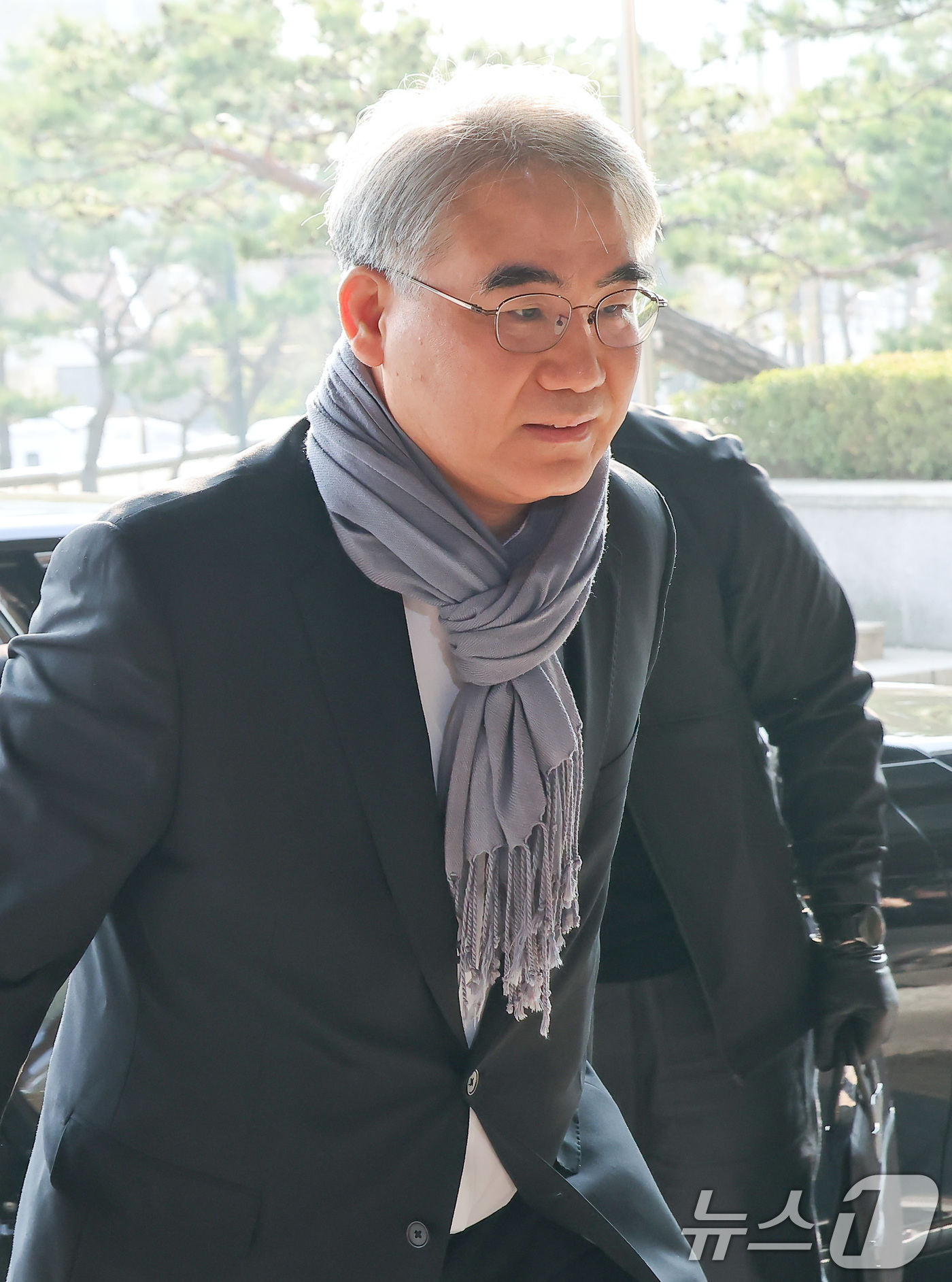 조한창 헌법재판관 출근 - 뉴스1