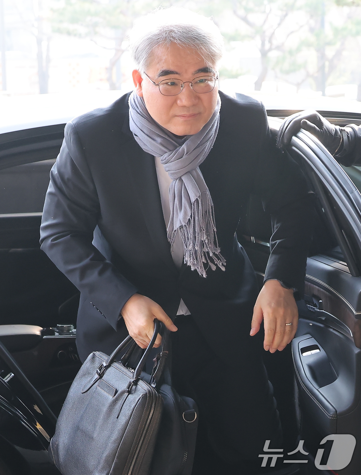 출근하는 조한창 헌법재판관 - 뉴스1