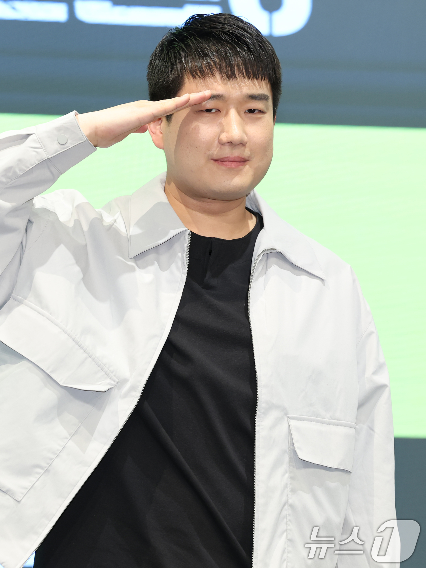 (서울=뉴스1) 권현진 기자 = 배우 남태우가 7일 서울 신도림동 디큐브시티 더 세인트에서 진행된 지니TV 오리지널 '신병3' 제작발표회에 참석해 포즈를 취하고 있다.'신병3'는 …