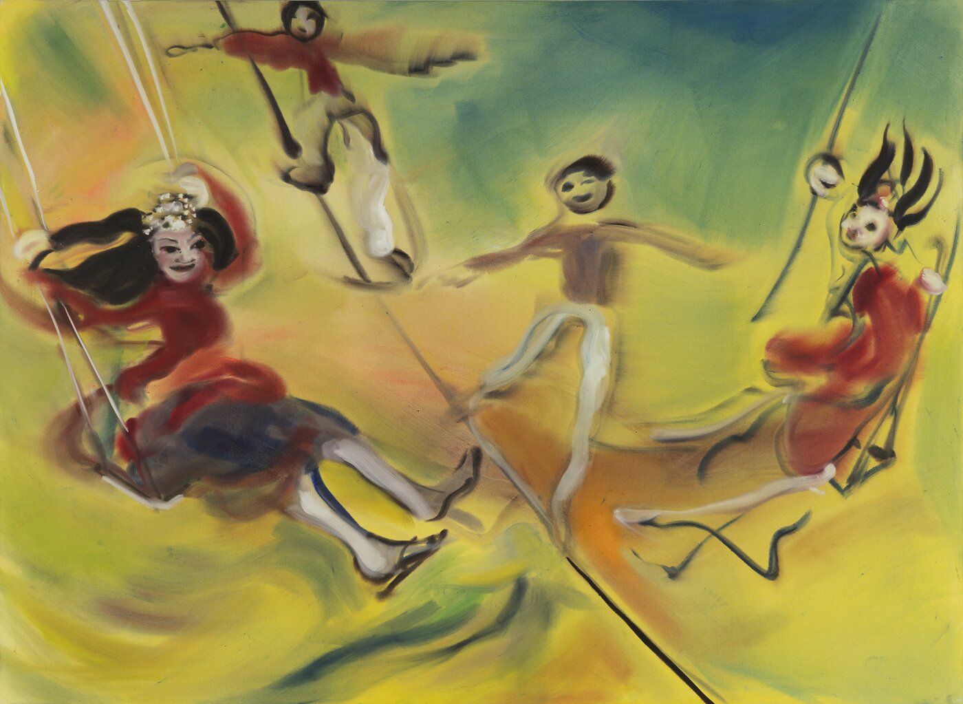 본문 이미지 - 소피 폰 헬러만, 단오 2025, Acrylic on canva, 256 x 352㎝ (스페이스K 제공)