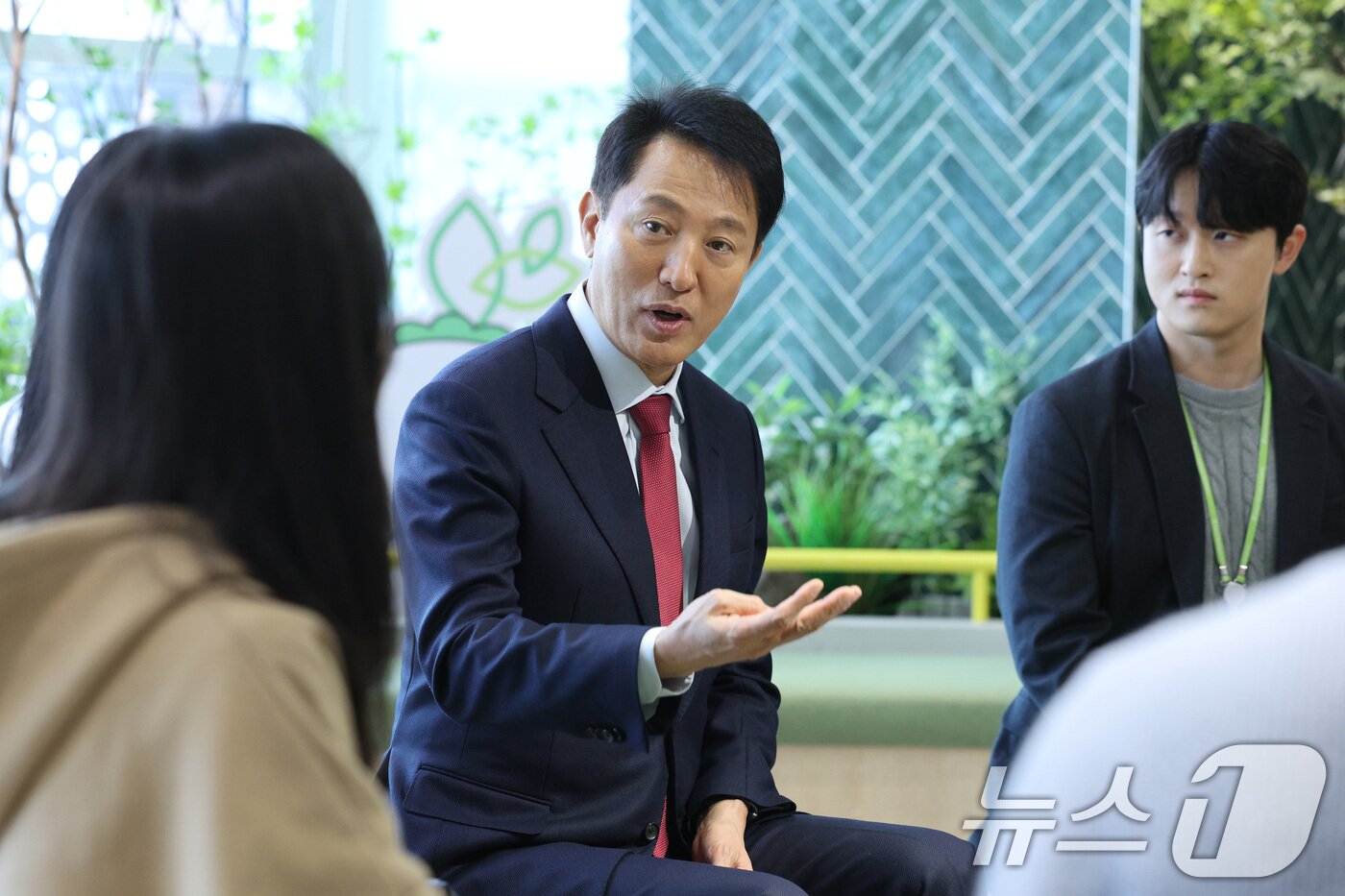 본문 이미지 - 오세훈 서울시장. 2025.4.9/뉴스1 ⓒ News1 신웅수 기자