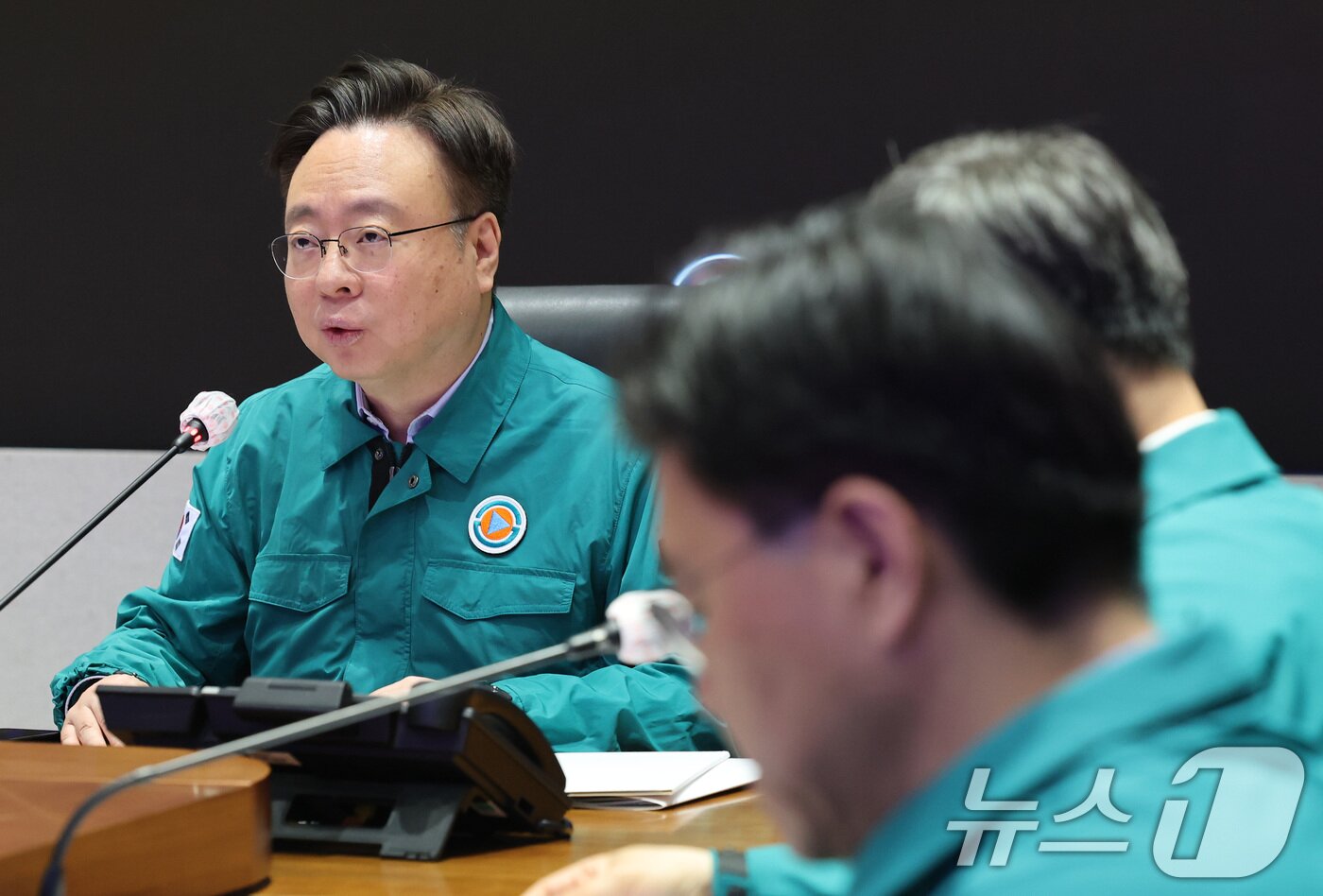 본문 이미지 - 조규홍 중앙재난안전대책본부 제1차장&#40;보건복지부 장관&#41;. 2025.5.1/뉴스1 ⓒ News1 임세영 기자