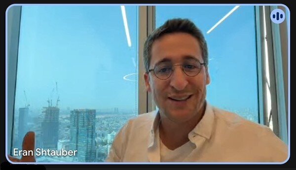 본문 이미지 - 에란 슈타우버 울트라레드 대표이사가 지난달 30일(한국 시간) 뉴스1과 인터뷰하고 있다.2025.4.30/뉴스1