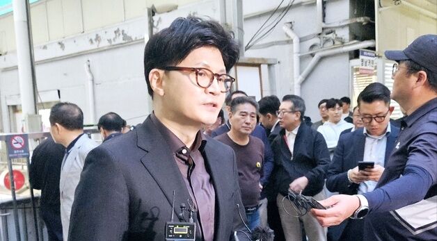 대구 서문시장 찾은 한동훈