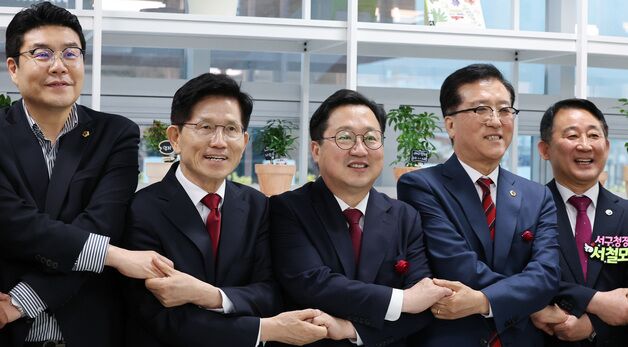 김문수 후보, 이장우 대전시장과 맞손