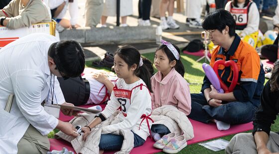 멍때리기 대회 심박수 체크