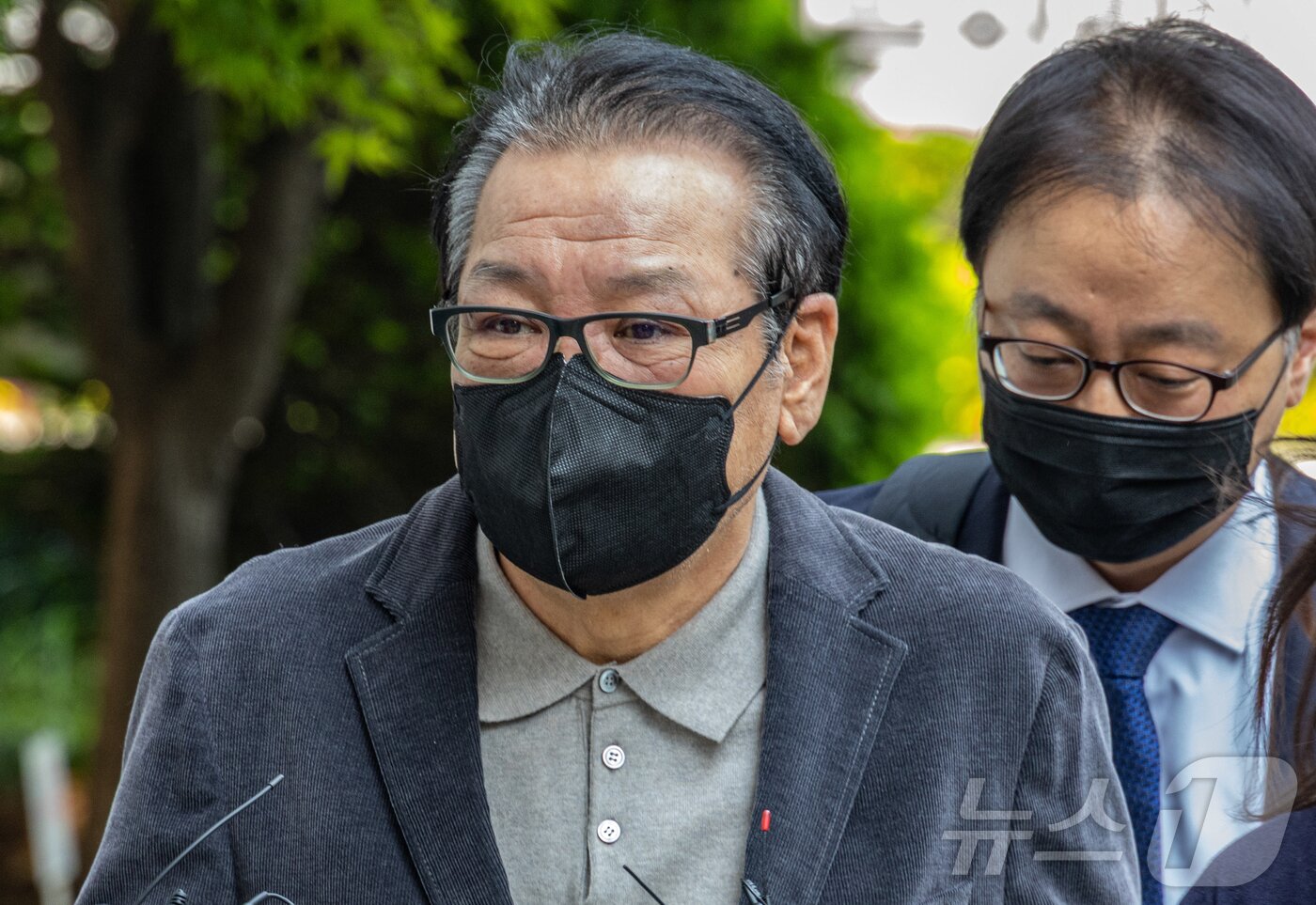 본문 이미지 - &#39;건진법사&#39; 전성배 씨. &#40;공동취재&#41; 2025.5.12/뉴스1 ⓒ News1 김도우 기자