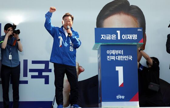 이재명 "이번에는 대통령실로 보내달라"…동탄 찾아 집중 유세