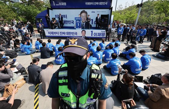 공식 선거 운동 돌입…경찰, '최고 수준' 대통령 후보 경호