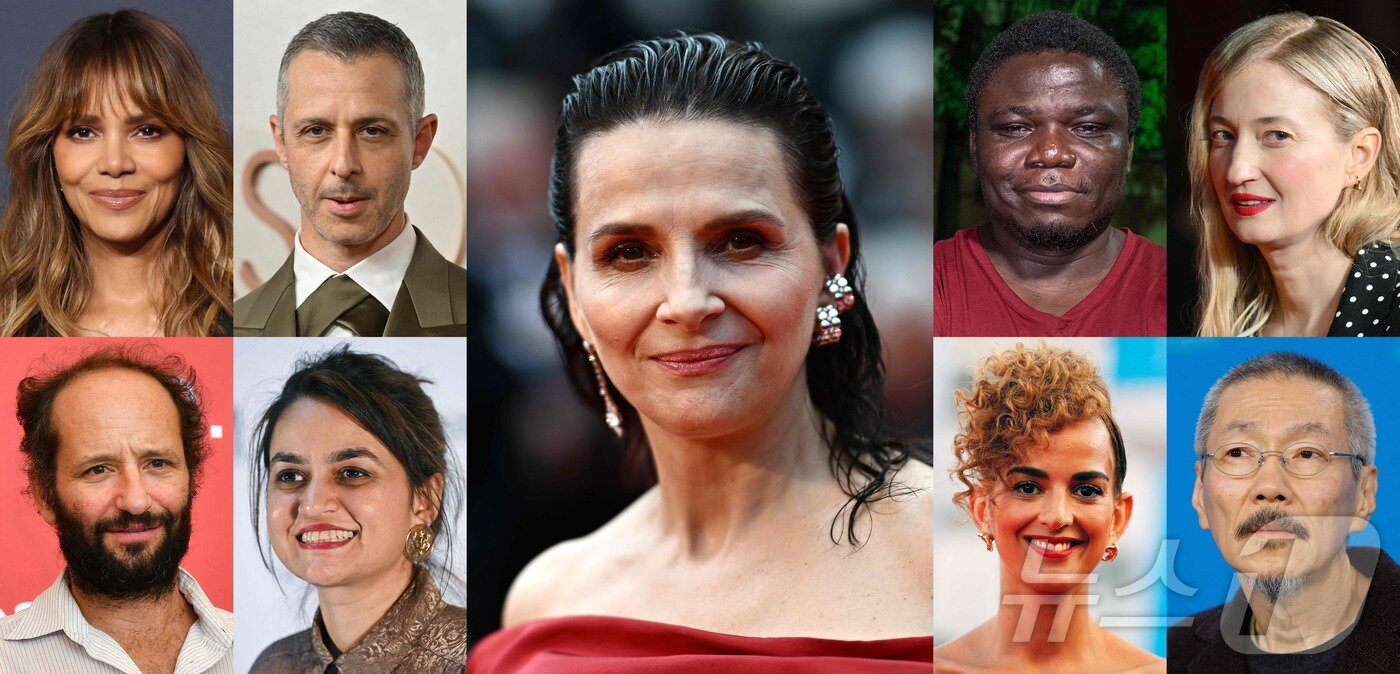 본문 이미지 - 칸 영화제 경쟁 부문 심사위원 9인 ⓒ AFP=뉴스1