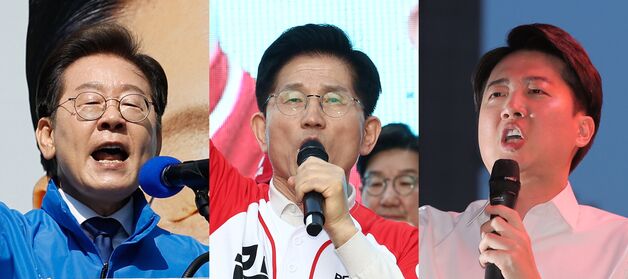 TK열전 첫날 이재명 "반동세력 국힘" 김문수 "난 정직"(종합2보)