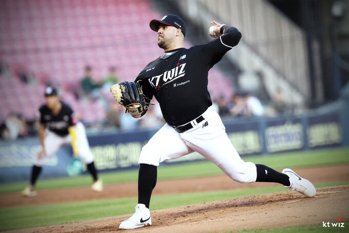 본문 이미지 - KT 위즈 헤이수스. &#40;KT 제공&#41;