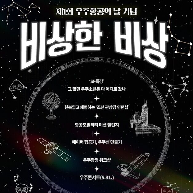 5월 27일 우주항공의 날…중앙과학관서 조선시대 천문학 체험