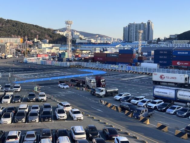 부산항만공사, 신선대부두 입구 진입도로 확장 공사 완료