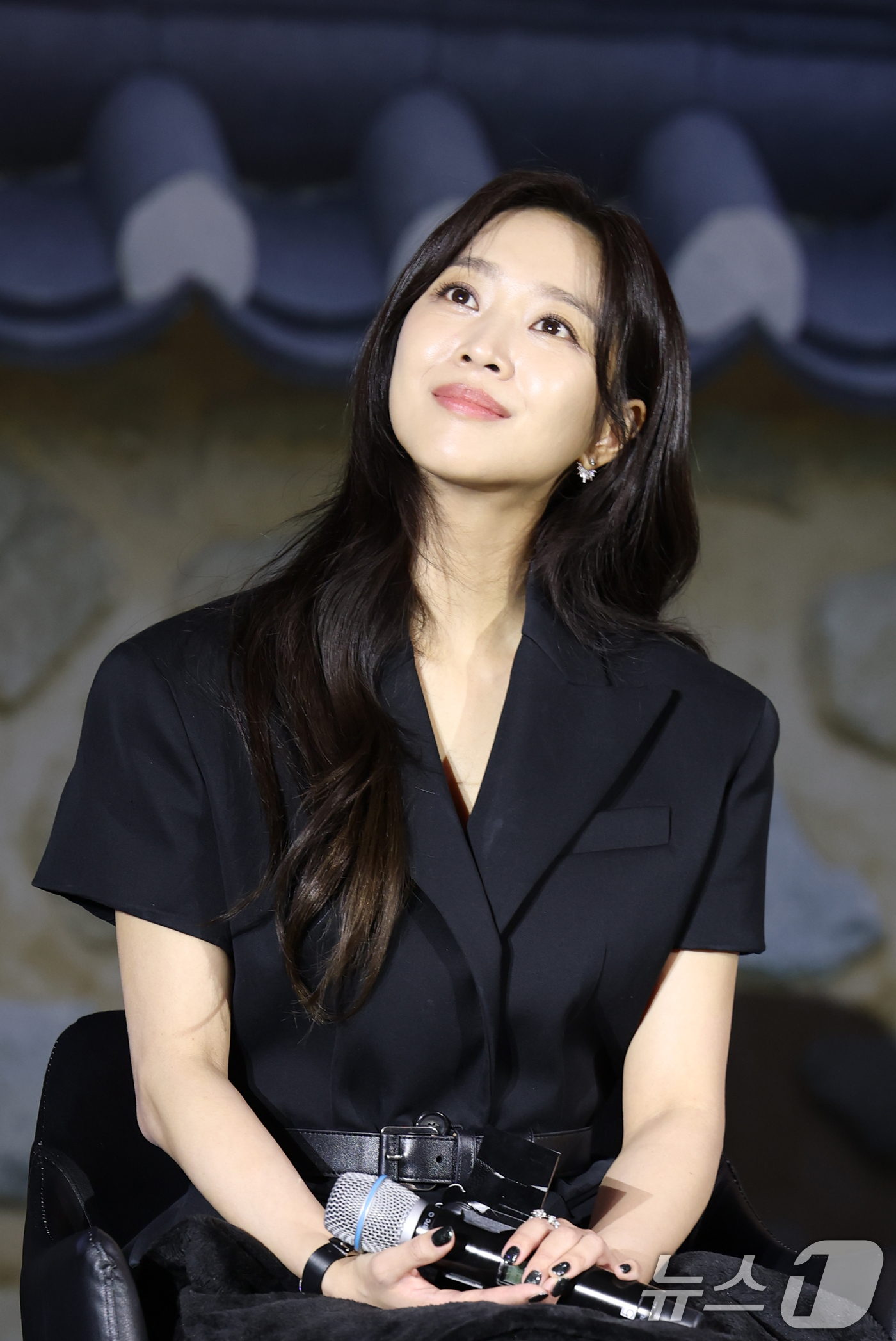 (서울=뉴스1) 권현진 기자 = 배우 조보아가 13일 서울 구로구 라마다서울 신도림 호텔에서 열린 넷플릭스 시리즈 '탄금' (극본 김진아/연출 김홍선) 제작발표회에 참석해 매력을 …