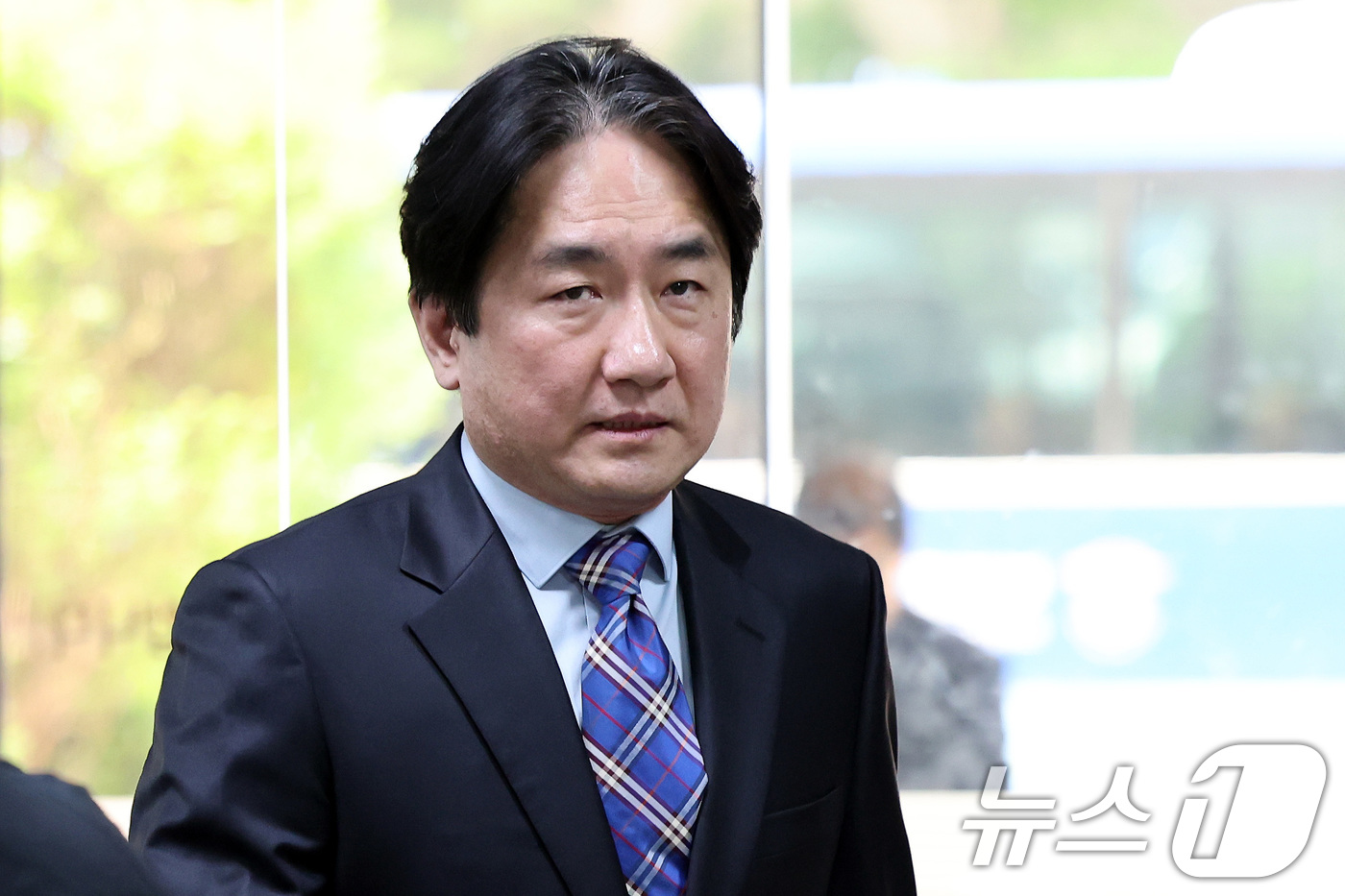 (서울=뉴스1) 이동해 기자 = 류화현 위메프 대표가 13일 오후 서울 서초구 서울중앙지방법원에서 열린 '티메프 미정산 사태' 관련 특정경제범죄가중처벌등에관한법률위반(배임)등 3차 …