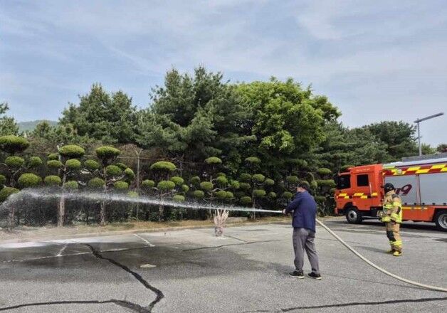 대전 상수도사업본부 실전형 재난 대응 모의훈련 실시