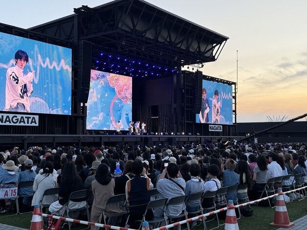 "오사카엑스포 야외광장 7550석 꽉 찼다"…K-팝 콘서트 예약대기만 3204명