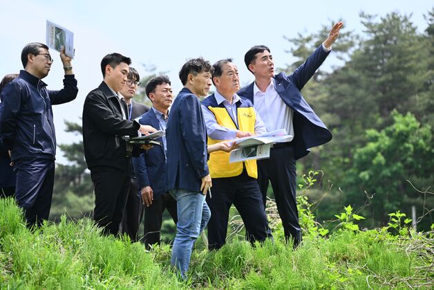 속초양양교육지원청-속초시 '속초중 이전 사업' 현황 공유