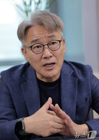 본문 이미지 - 이장훈 한진관광 대표이사가 서울 중구 한진관광 본사에서 뉴스1과 인터뷰를 하고 있다. ⓒ News1 박정호 기자