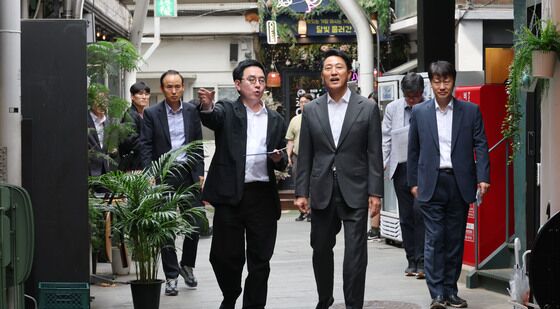 신흥시장 살펴보는 오세훈 시장