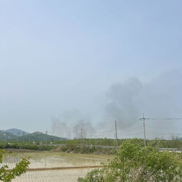 철원 DMZ 산불 군사분계선 남측 5시간여 만에 진화(종합)