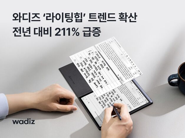 "디스플레이에 손글씨, 힙하잖아"…'AI노트' 펀딩 하루 만에 3억