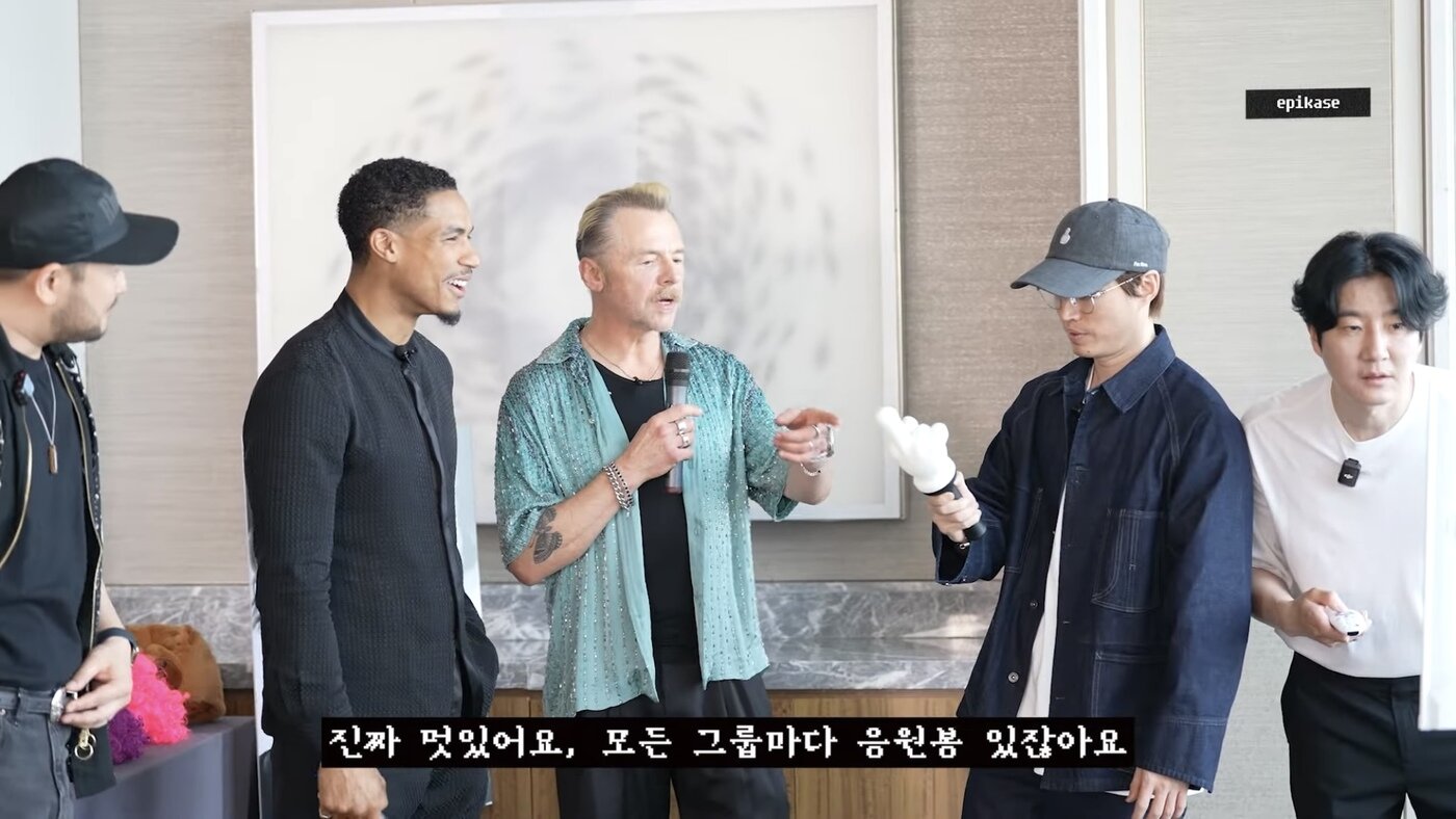 본문 이미지 - 사이먼 페그, 그렉 타잔 데이비스 /롯데엔터테인먼트 제공