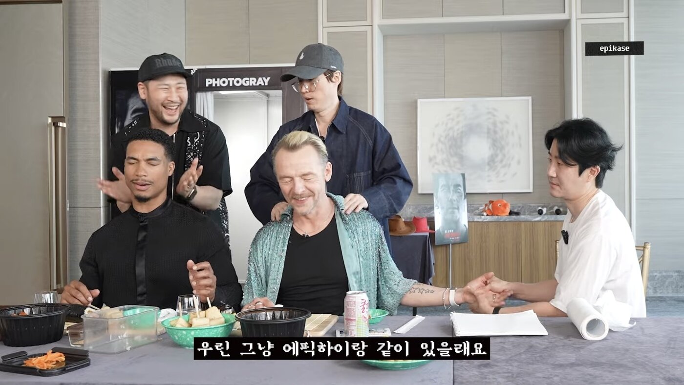 본문 이미지 - 사이먼 페그, 그렉 타잔 데이비스 /롯데엔터테인먼트 제공